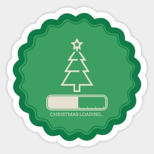 Christmas Loading... Sticker